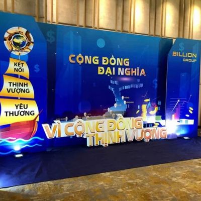 Backdrop Cao Cấp In Ấn Sắc Nét